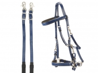 Daslo Bridle-Halter Pvc With Rubber Reins