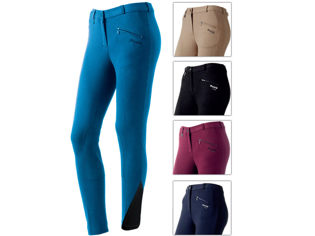 Daslö Ladies Breeches With Suede Knee Patch