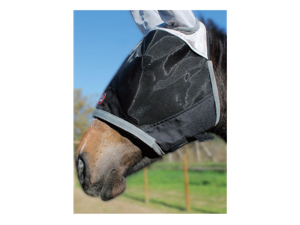 Fly Mask With Datachable Nose Flap - Tattini Riding