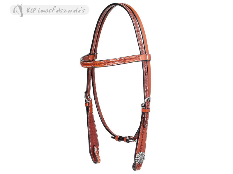Brad Rens Bridle Barb Wire Tooled+Reins Cm 245