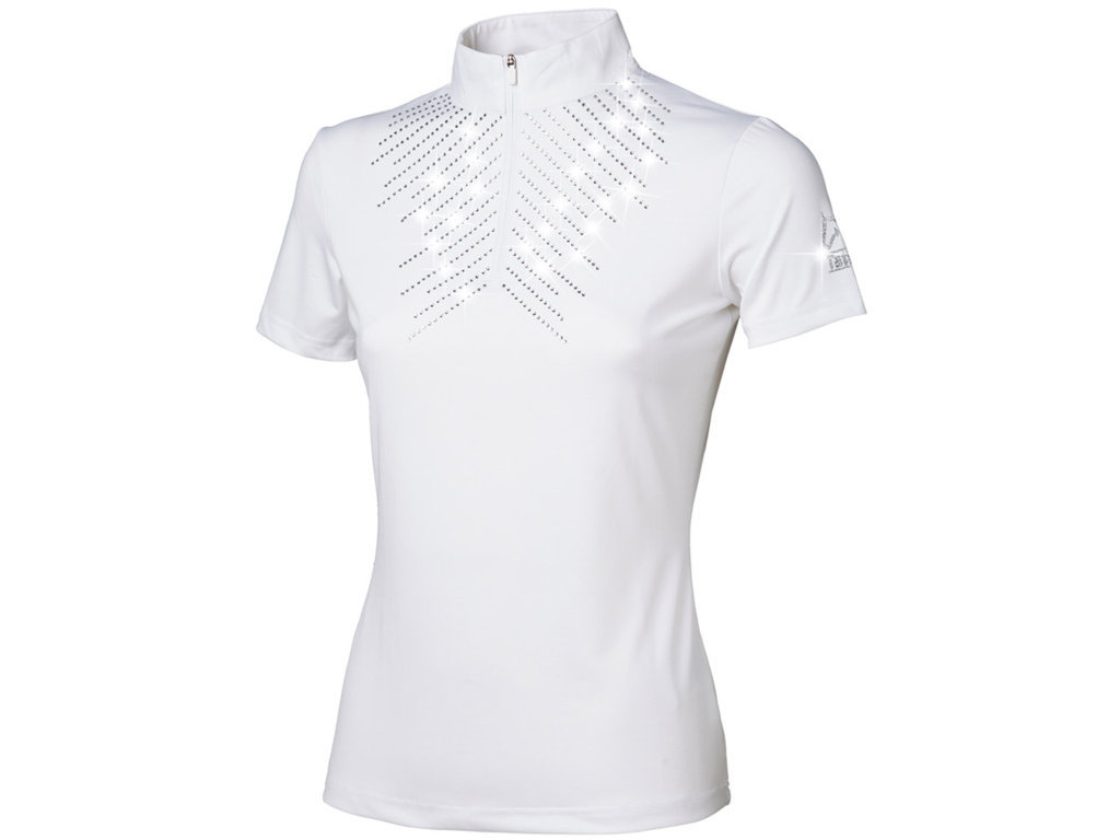 Tattini Lady Shirt Rhinestone Pavé